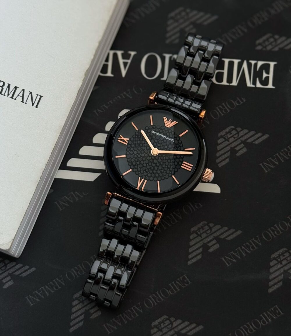 EMPORIO ARMANI  ORIGINAL SLIM BLACK FOR WOMEN'S