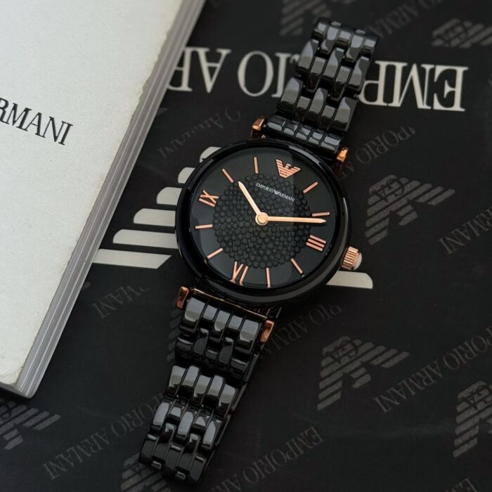EMPORIO ARMANI  ORIGINAL SLIM BLACK FOR WOMEN'S