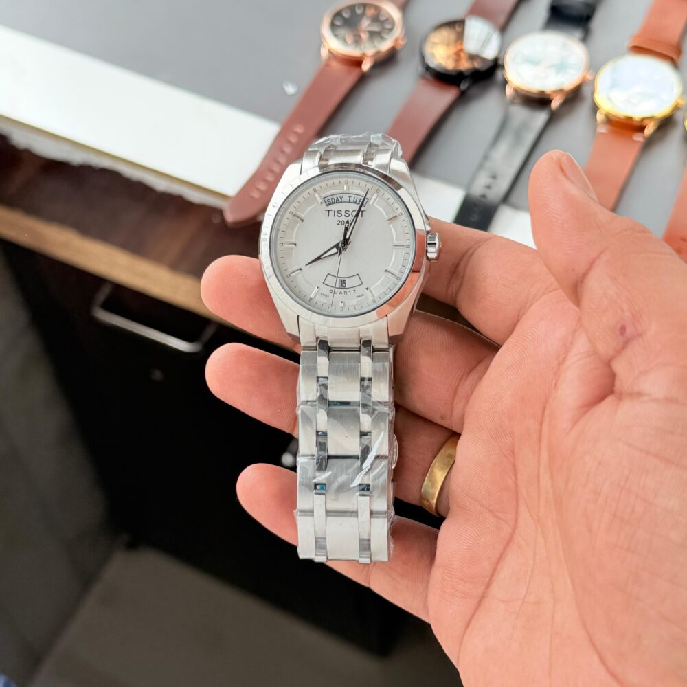 Tissot Premium Couturier Day-Date For Men - Image 4